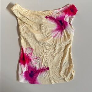 Wild Fable Yellow and Pink Floral Camisole
